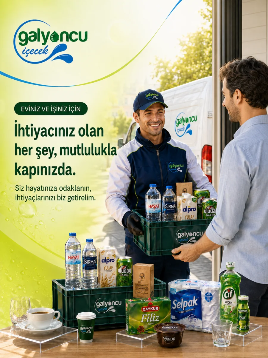 Galyoncu İçecek — eviniz ve işiniz için